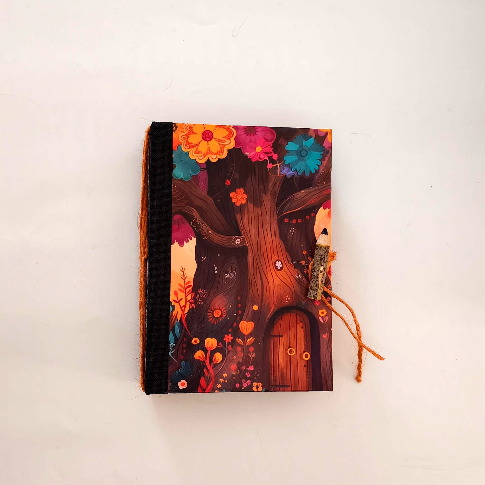 Quaderno A5 "Abbondanza Ritrovata" — Carpe Koi e Fiori di Loto