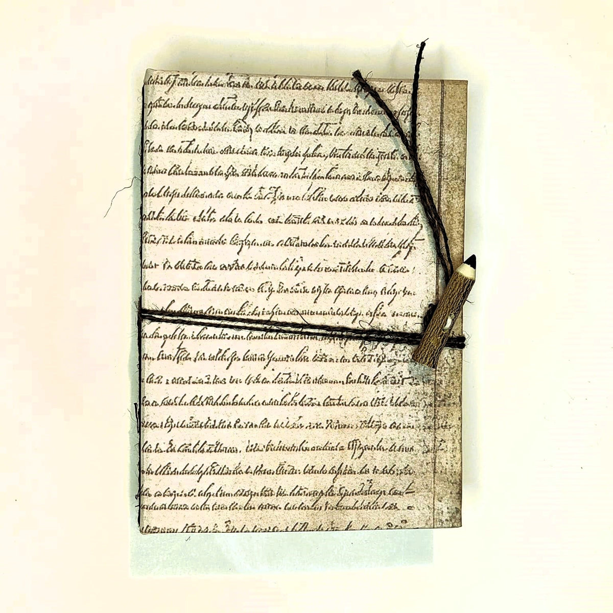 Quaderno fatto a mano A6 con carta di recupero — "Orizzonti e Frammenti" Frammenti