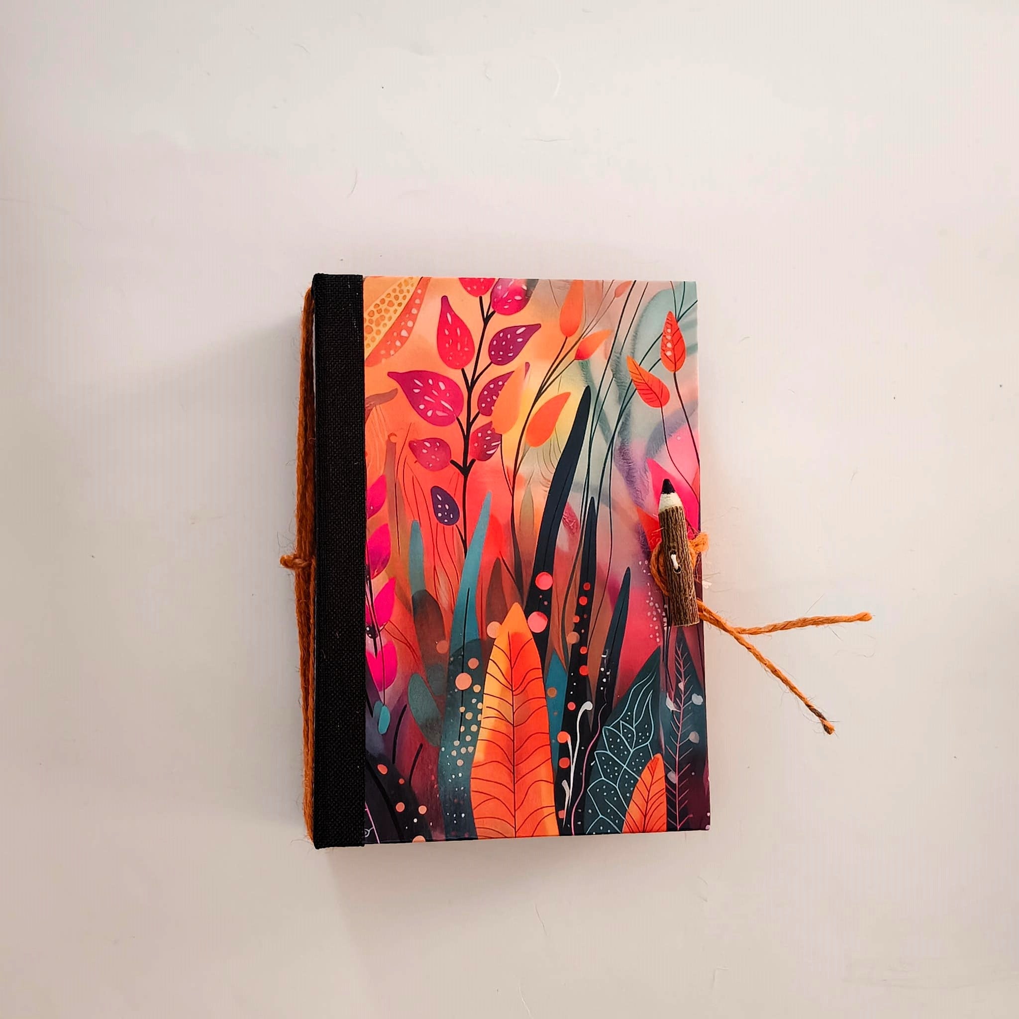 Quaderno A5 "Abbondanza Ritrovata" — Carpe Koi e Fiori di Loto