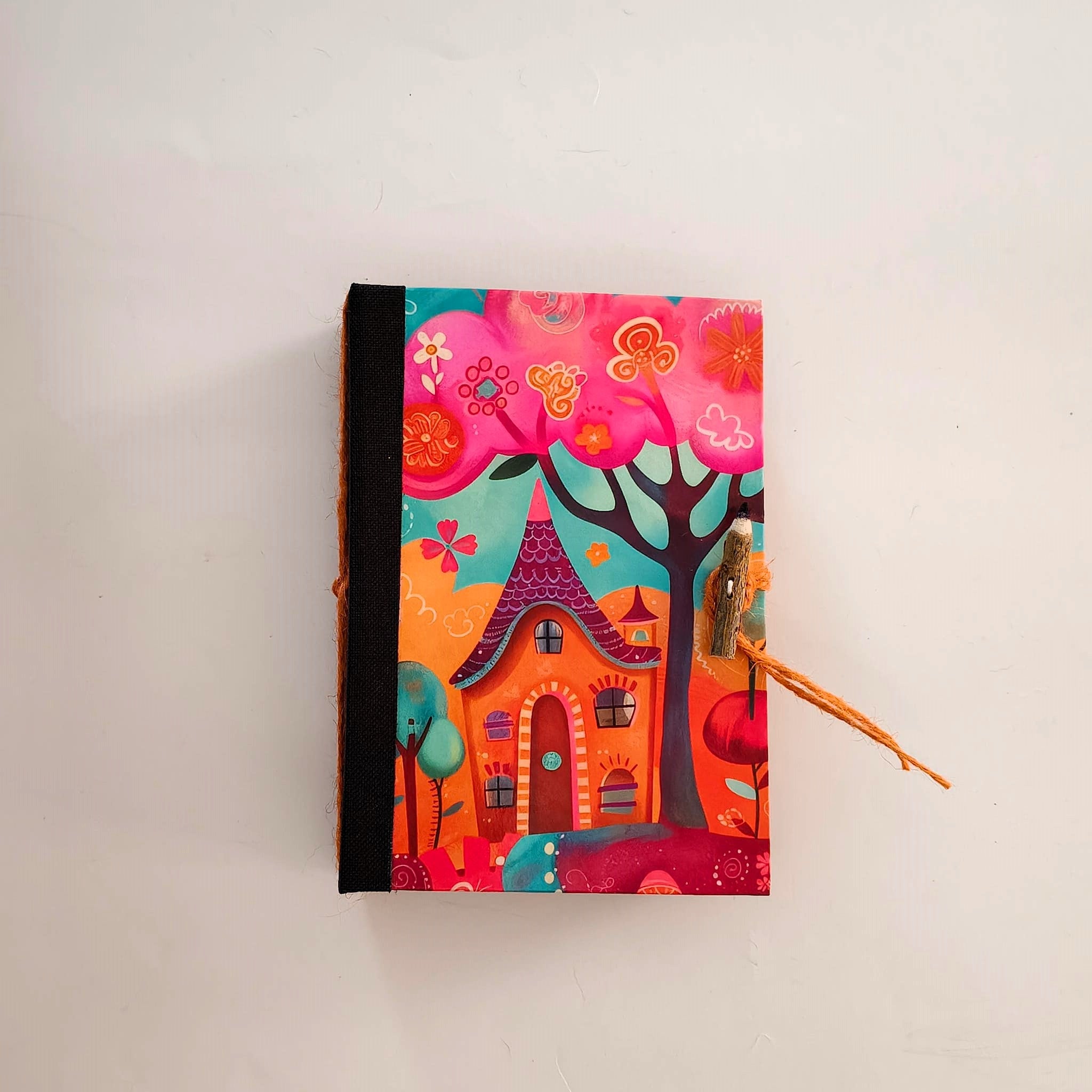 Quaderno A5 "Abbondanza Ritrovata" — Carpe Koi e Fiori di Loto