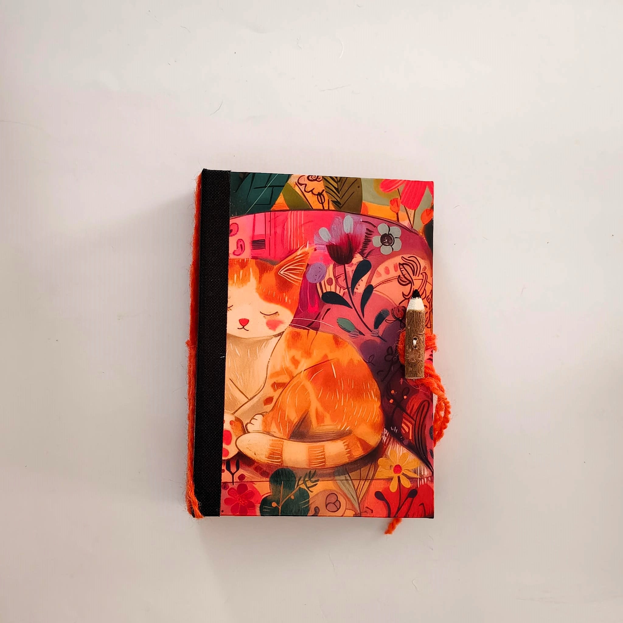 Quaderno A5 "Abbondanza Ritrovata" — Carpe Koi e Fiori di Loto