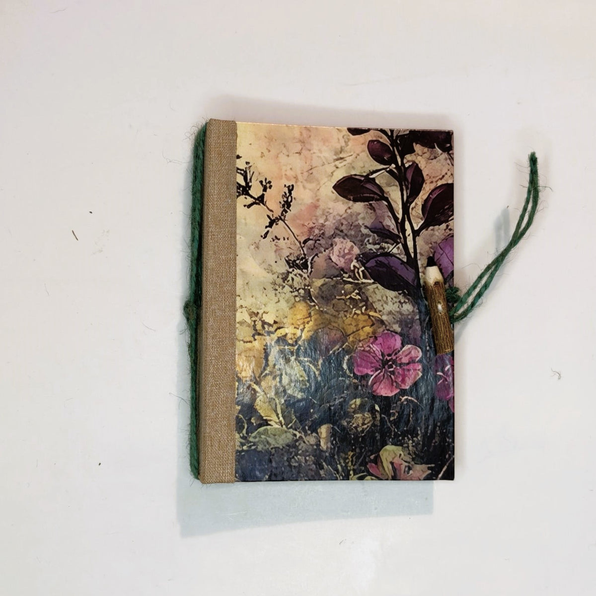 Quaderno tascabile fatto a mano – Il tempo dei fiori