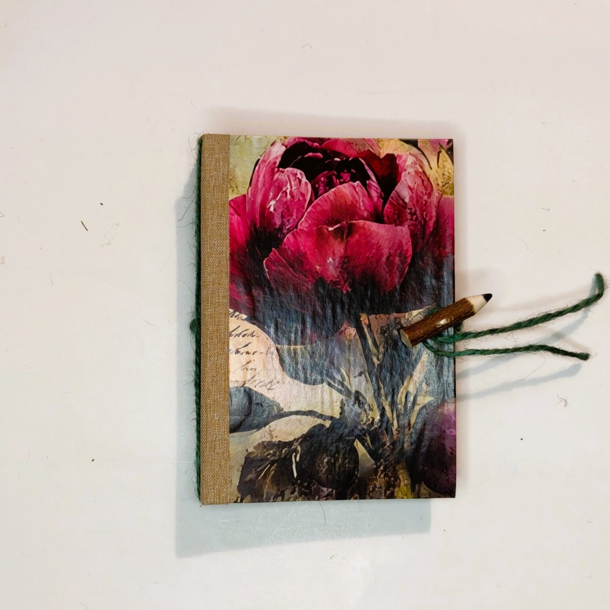 Quaderno tascabile fatto a mano – Il tempo dei fiori