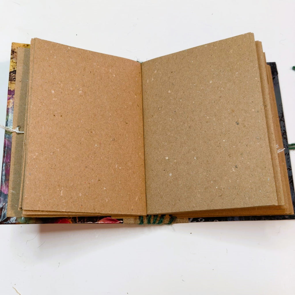 Quaderno tascabile fatto a mano – Il tempo dei fiori