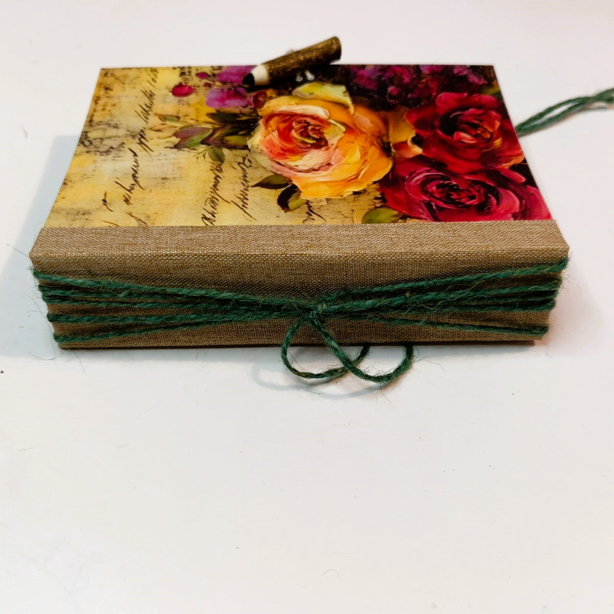 Quaderno tascabile fatto a mano – Il tempo dei fiori