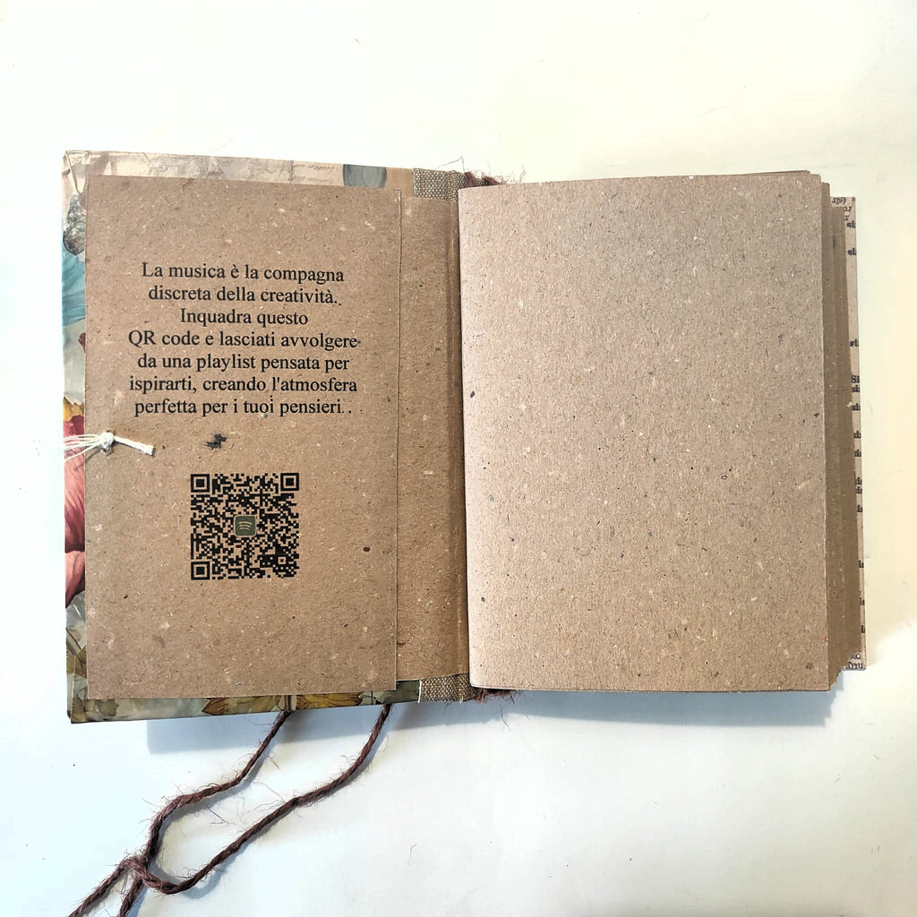 Quaderno A5 "Rifioriture" — Papaveri e Fiori Selvatici